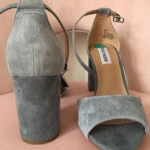 Blue high heel sandals Steve Madden